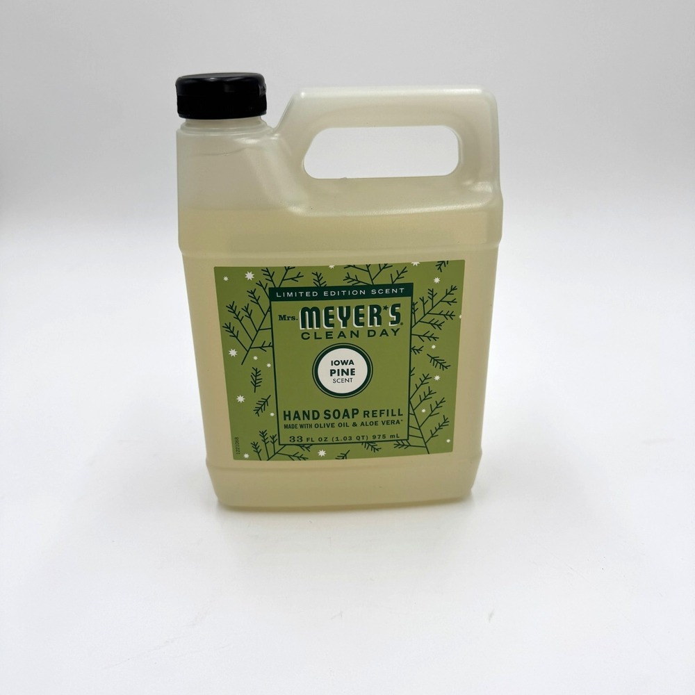 Mrs Meyers Iowa Pine 33oz Hand Soap Refill Limited Edition NEW